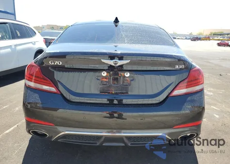 2021 Genesis G70 из США, поврежденный, VIN KMTG74LE1MU071734